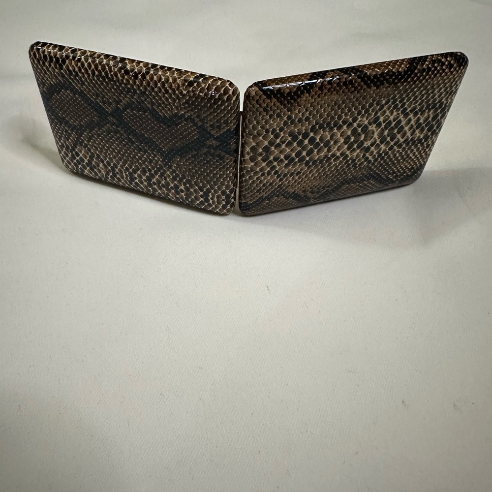 Snakeskin Pattern Compact Mirror - image 6